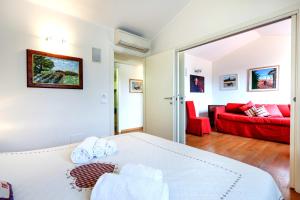 A bed or beds in a room at B&B al 19