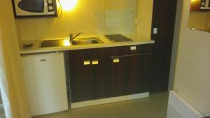 Kuchnia lub aneks kuchenny w obiekcie Camping Riaza