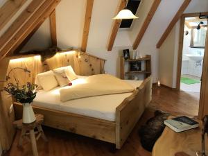 Posteľ alebo postele v izbe v ubytovaní Hotel Garni Ida