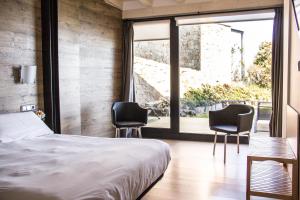 Postel nebo postele na pokoji v ubytování Agroturismo Haitzalde B&B - Adults Only