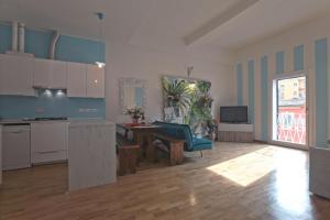 Kuchyňa alebo kuchynka v ubytovaní Saragozza Apartments