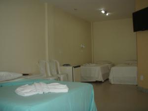 Katil atau katil-katil dalam bilik di Panorama Hotel