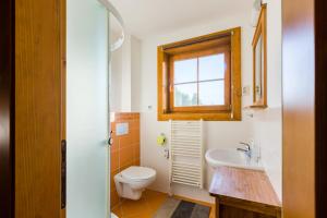 Kúpeľňa v ubytovaní Apartmán Vŕšky Terchová