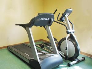 an exercise bike on a treadmill in a room at Extended Stay America Suites - Fairbanks - Old Airport Way in Fairbanks