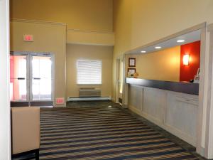 a hallway of a hospital with a waiting room at Extended Stay America Suites - Fairbanks - Old Airport Way in Fairbanks
