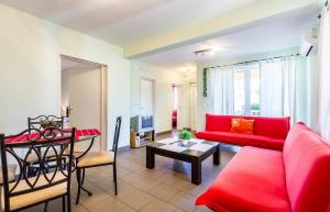 Istumisnurk majutusasutuses Apartments Puntica