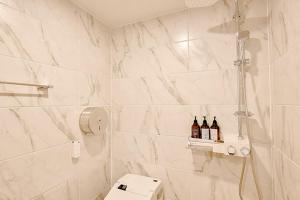 Koupelna v ubytování Ulsan Hotel 109