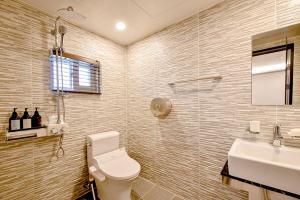 Koupelna v ubytování Ulsan Hotel 109