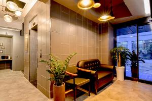 Posezení v ubytování Ulsan Hotel 109