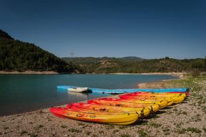Paisaje cerca de este camping