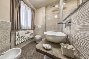 Koupelna v ubytování Borgomaestro B&B