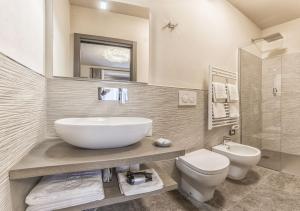 Koupelna v ubytování Borgomaestro B&B