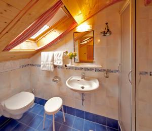 Ванная комната в Hotel Rainegg