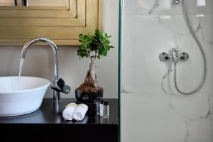 A bathroom at ALTIUS LODGE by K&K