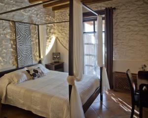 Postel nebo postele na pokoji v ubytování Casa Rural Urkulu Landetxea + 37 fotografií
