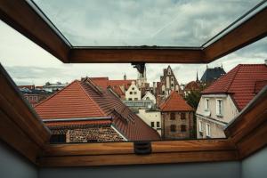 Výhľad na mesto Toruň alebo výhľad na mesto priamo z apartmánu
