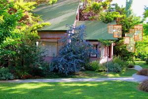 Um jardim em Casa Glebinias