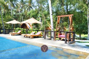 Sundlaugin á Vyaana Resort Gili Air eða í nágrenninu