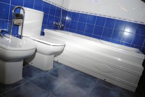 Kúpeľňa v ubytovaní Posada El Pescador