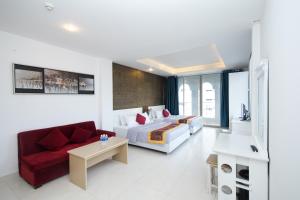 Posezení v ubytování SCAT Hotel- New World Bến Thành