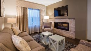 Posezení v ubytování Best Western PLUS Franklin Square Inn