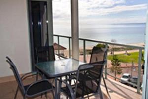 A balcony or terrace at Boardwalk By The Beach