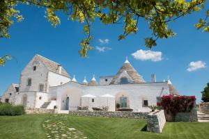 Zahrada ubytování Masseria Serralta