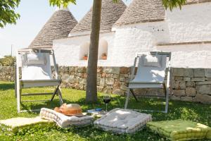 Zahrada ubytování Masseria Serralta