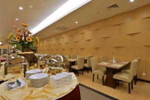 Χώρος καθιστικού στο Lintas View Hotel