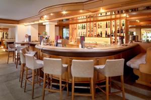 Setustofa eða bar á Hotel Bergblick 4 Sterne Superior