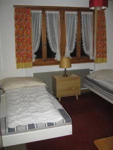 Postel nebo postele na pokoji v ubytování Chalet Kanderhus