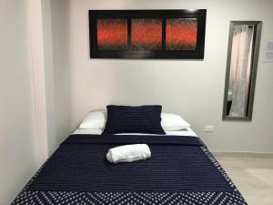 Voodi või voodid majutusasutuse Caribbean Island Hotel toas