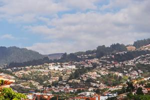 vistas a una ciudad en una colina en Achada I by An Island Apart, en Funchal