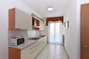 A cozinha ou cozinha compacta de Hotel Villa Olga