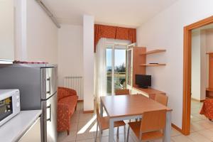 A cozinha ou cozinha compacta de Hotel Villa Olga