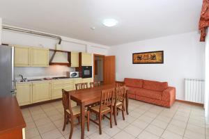 A cozinha ou cozinha compacta de Hotel Villa Olga