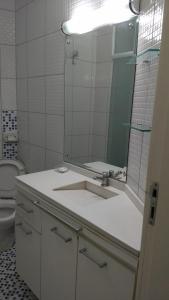 Kúpeľňa v ubytovaní Condomínio Estrela do Mar