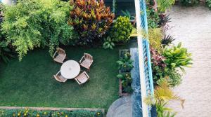O grădină în afara Nanohana Lodge