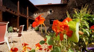 A garden outside Hotel Rural Las Campares