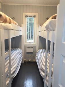 Divstāvu gulta vai divstāvu gultas numurā naktsmītnē Koselig Hytte i Hemsedal