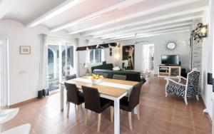 Posezení v ubytování Villa Montesolana