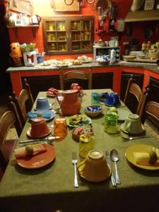 Jedlo v ubytovaní bed & breakfast alebo blízkom okolí