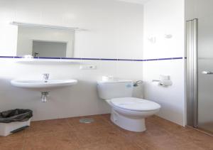 Koupelna v ubytování Albergue Inturjoven Malaga