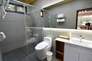 Koupelna v ubytování Greenfield Villa