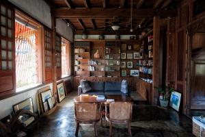 Posezení v ubytování Casa Simeon