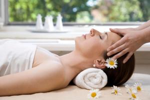 Kúpele alebo wellness v ubytovaní Chateau Mcely