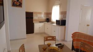 Kuchyň nebo kuchyňský kout v ubytování Appartement à Houmt Souk Jerba