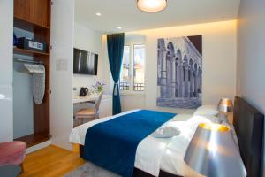 Postel nebo postele na pokoji v ubytování Luxury rooms Paula