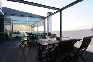 Uma varanda ou terraço em Hotel Torre Mar