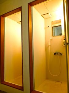 A bathroom at Aoshima Guesthouse Hooju